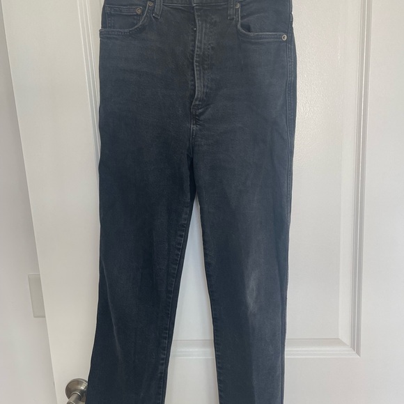 AGOLDE Pinch Waist High Rise Kick Flare in Panoramic - Picture 2 of 3